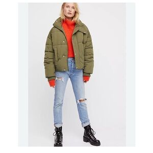 Free People Cold Rush Puffer Coat